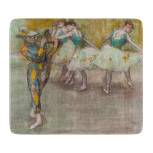 Edgar Degas - Harlequin Dance Cutting Board