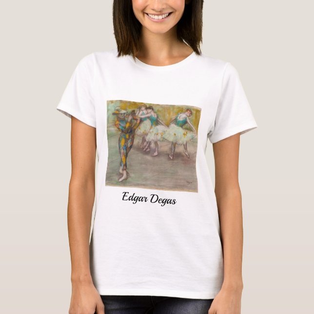Edgar Degas - Harlequin Dance T-Shirt (Front)