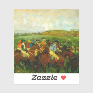 Edgar Degas Horseback Riding