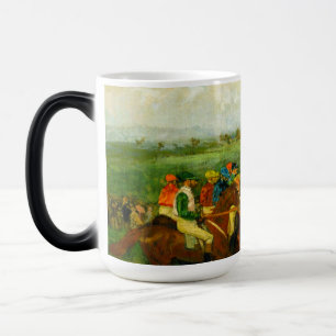 Edgar Degas Horseback Riding Magic Mug