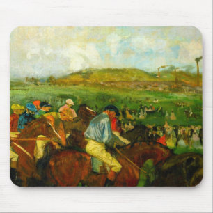 Edgar Degas Horseback Riding Mouse Mat