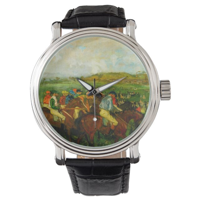 Edgar Degas Horseback Riding Watch (Front)