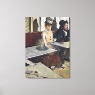 Edgar Degas   In a Cafe, or The Absinthe Canvas Print