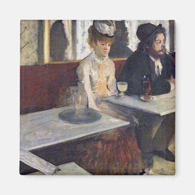 Edgar Degas | In a Cafe, or The Absinthe Magnet (Front)