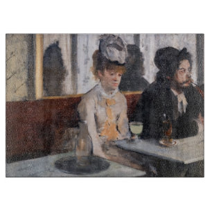 Edgar Degas - In a Cafe / The Absinthe Cutting Board