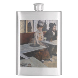 Edgar Degas - In a Cafe / The Absinthe Hip Flask