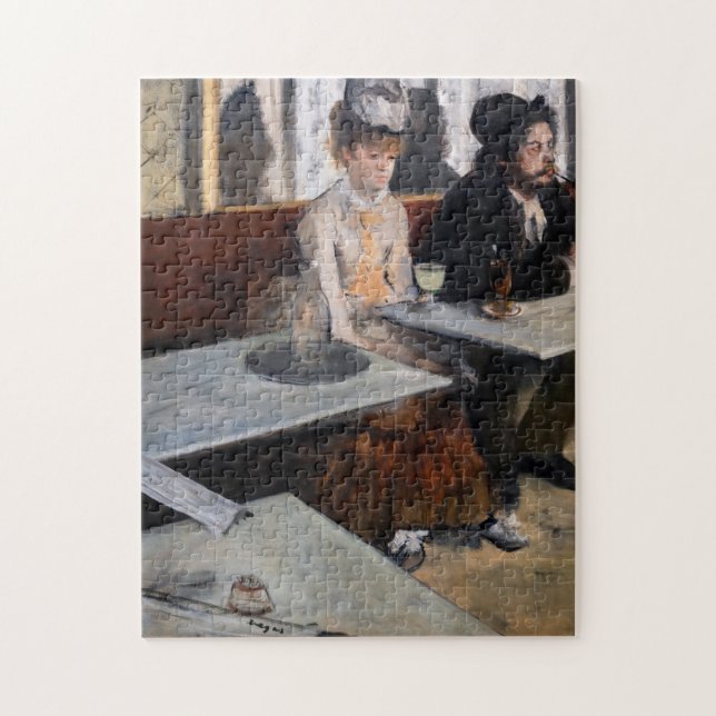 Edgar Degas - In a Cafe / The Absinthe Jigsaw Puzzle (Vertical)