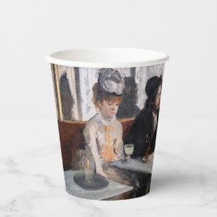 Edgar Degas - In a Cafe / The Absinthe Paper Cups