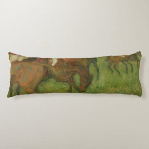 Edgar Degas Jockeys, 1886-90 Body Cushion
