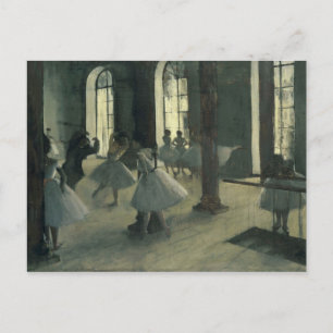 Edgar Degas - La Répétition au foyer de la danse Postcard