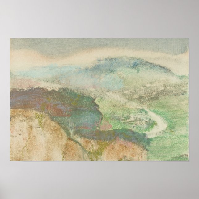 Edgar Degas - Landscape Poster (Front)