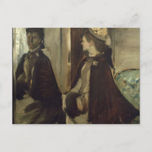 Edgar Degas   Madame Jeantaud in the mirror Postcard