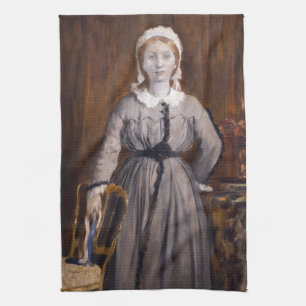 Edgar Degas - Marguerite de Gas Tea Towel