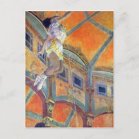 Edgar Degas - Miss Lala in Circus Fernando