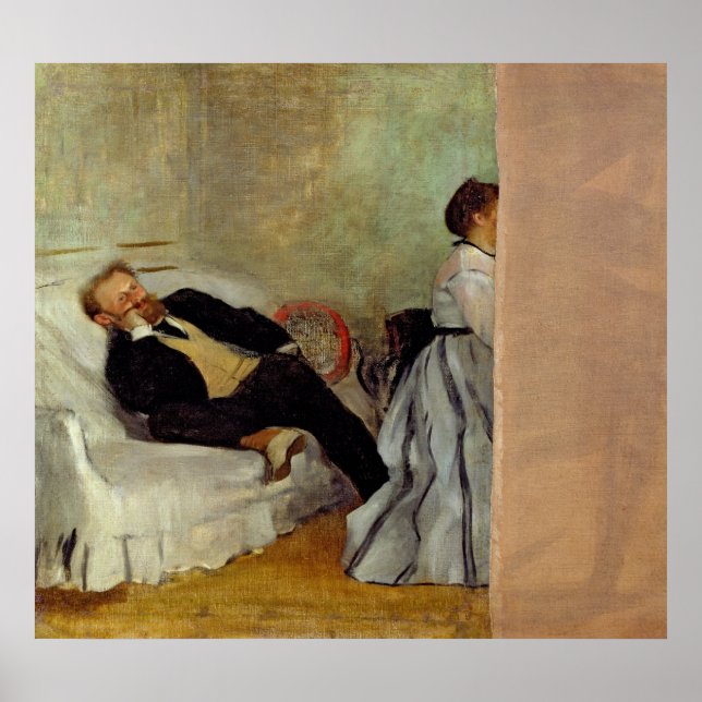 Edgar Degas | Monsieur and Madame Edouard Manet Poster (Front)