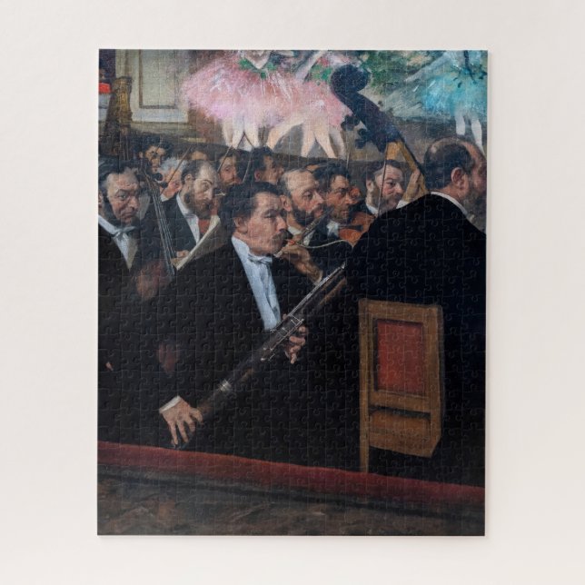 Edgar Degas - Orchestra at the Opera Jigsaw Puzzle (Vertical)