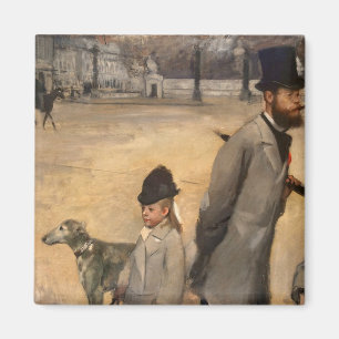 Edgar Degas   Place de la Concorde, 1875 Magnet