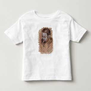 Edgar Degas Portrait of Diego Martelli Toddler T-Shirt