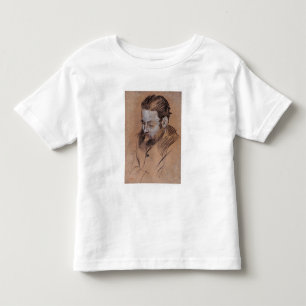Edgar Degas Portrait of Diego Martelli Toddler T-Shirt
