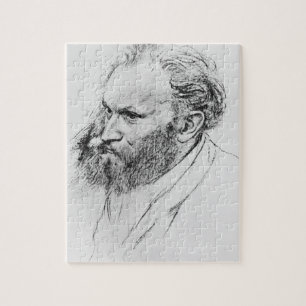 Edgar Degas Portrait of Edouard Manet Jigsaw Puzzle