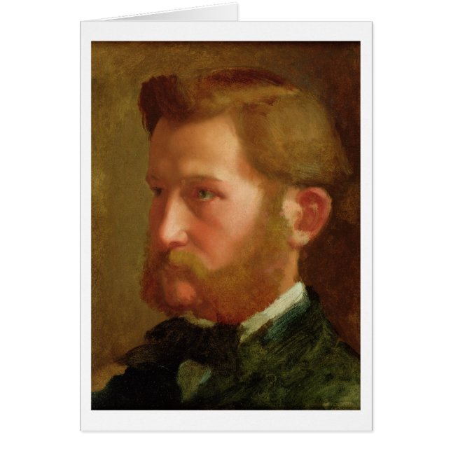 Edgar Degas | Portrait of Paul Vapincon (Front)