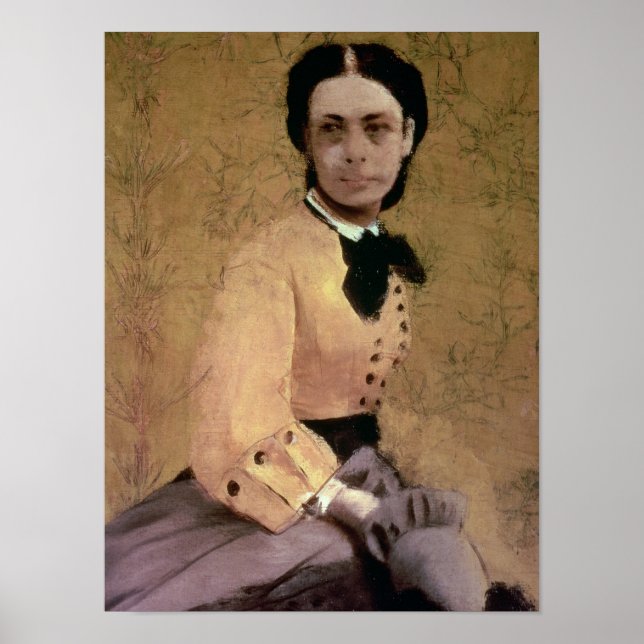 Edgar Degas | Portrait of Pauline de Metternich Poster (Front)