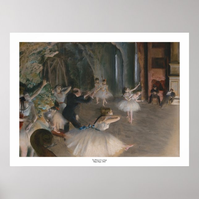 Edgar Degas Poster (Front)