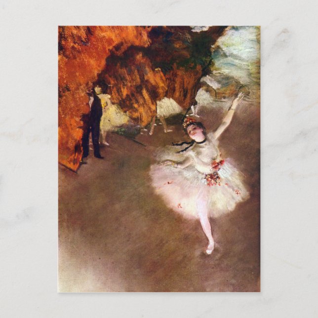 Edgar Degas - Prima Ballerina Postcard (Front)