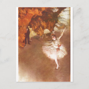 Edgar Degas - Prima Ballerina Rosita Mauri 1878 Postcard