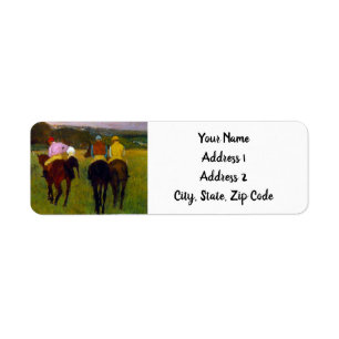 Edgar Degas Race Horses at Longchamp