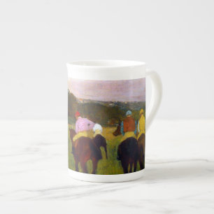 Edgar Degas Race Horses at Longchamp Bone China Mug