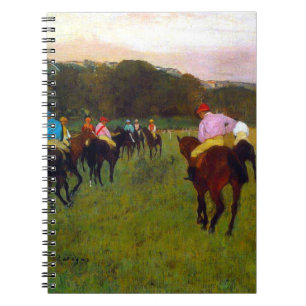 Edgar Degas Race Horses at Longchamp Notebook