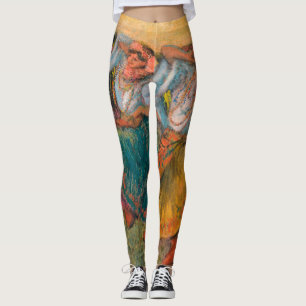 Edgar Degas Russian Dancers Leggings