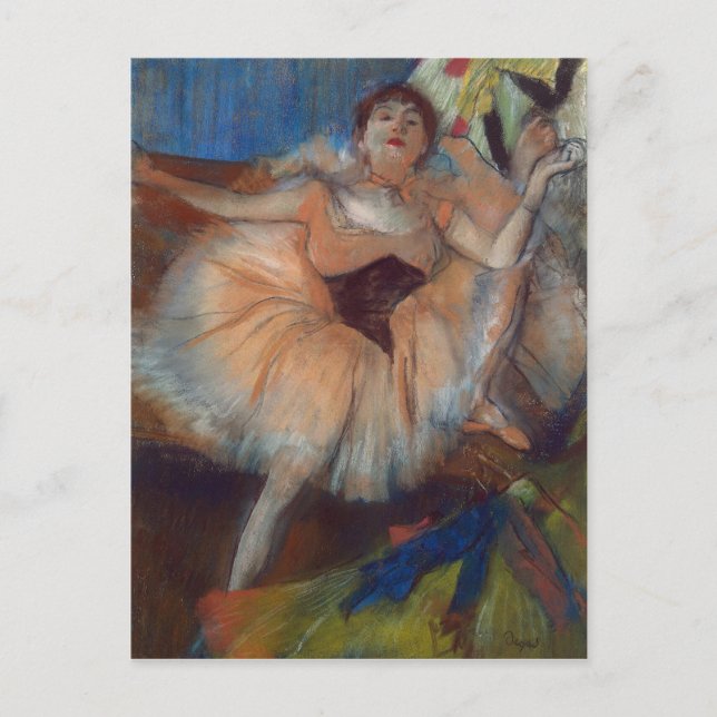 Edgar Degas | Seated Dancer, 1879-80 Postcard (Front)