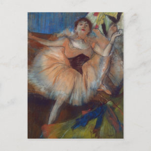 Edgar Degas Seated Dancer, 1879-80 Postcard