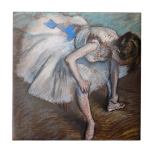 Edgar Degas - Seated Dancer Tile