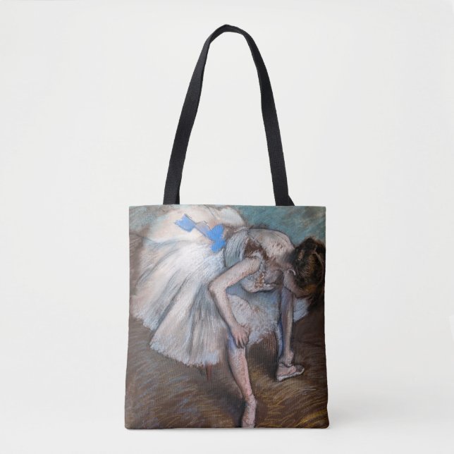 Edgar Degas - Seated Dancer Tote Bag (Front)
