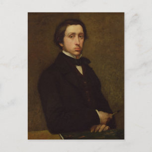 Edgar Degas Self portrait, 1855 Postcard