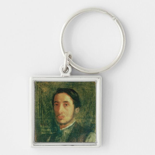 Edgar Degas | Self Portrait as a Young Man Key Ring (Front)