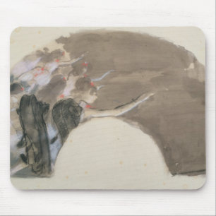 Edgar Degas   Sketch for a fan, c.1879 Mouse Mat