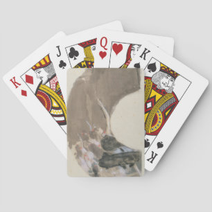 Edgar Degas Sketch for a fan, c.1879 Playing Cards