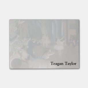 Edgar Degas   Stage Rehearsal Post-it Notes