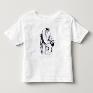 Edgar Degas Study for a portrait of Manet Toddler T-Shirt