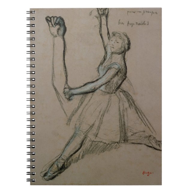 Edgar Degas | Study of a Dancer Notebook (Front)