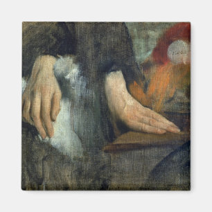 Edgar Degas Study of Hands, 1859-60 Magnet
