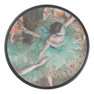 Edgar Degas - Swaying Dancer / Dancer in Green Hockey Puck
