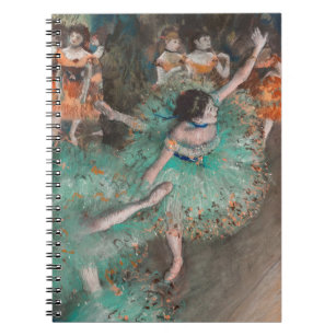 Edgar Degas - Swaying Dancer / Dancer in Green Notebook