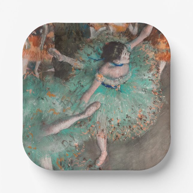 Edgar Degas - Swaying Dancer / Dancer in Green Paper Plate (Front)