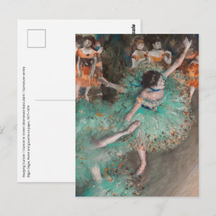 Edgar Degas - Swaying Dancer / Dancer in Green Postcard