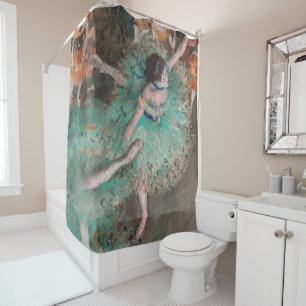 Edgar Degas - Swaying Dancer / Dancer in Green Shower Curtain